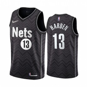 Camisetas Hombre Brooklyn Nets James Harden 13 2020-21 Earned Edition Swingman